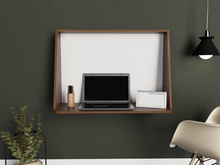 Vasco Wall Desk, Desktop Shelf