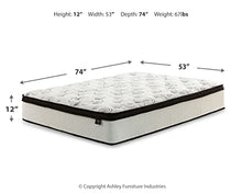 Signature Design by Ashley Queen Size Chime 12 Inch Medium Firm Hybrid Mattress with Cooling Gel Memory Foam for Pressure Relief