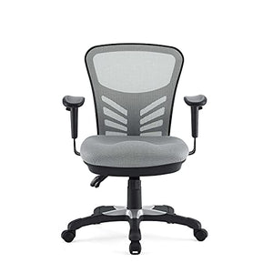 Modway EEI-757-BLK Articulate Ergonomic Mesh Office Chair in Black