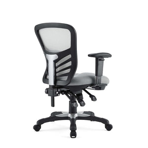 Modway EEI-757-BLK Articulate Ergonomic Mesh Office Chair in Black