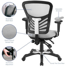 Modway EEI-757-BLK Articulate Ergonomic Mesh Office Chair in Black