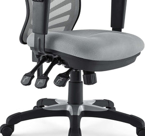 Modway EEI-757-BLK Articulate Ergonomic Mesh Office Chair in Black