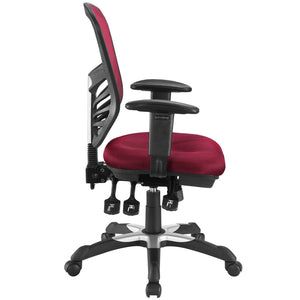 Modway EEI-757-BLK Articulate Ergonomic Mesh Office Chair in Black