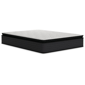 Signature Design by Ashley Queen Size Chime 12 Inch Medium Firm Hybrid Mattress with Cooling Gel Memory Foam for Pressure Relief