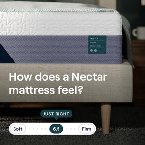 Nectar Classic 12” King Mattress (New Version) - Medium Firm - Contouring Memory Foam - Cooling Top Layer - Support & Pressure-Relief - Minimal Motion Transfer - 365-Night Trial & Forever Warranty