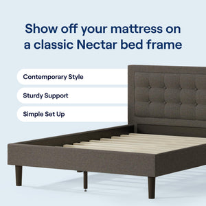 Nectar Classic 12” King Mattress (New Version) - Medium Firm - Contouring Memory Foam - Cooling Top Layer - Support & Pressure-Relief - Minimal Motion Transfer - 365-Night Trial & Forever Warranty