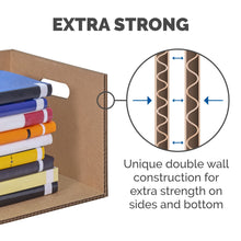 Bankers Box Medium Classic Moving Box 10 Pack, Reinforced Handles, Tape-Free Assembly, Box with Lid, 19-in x 14.5-in x 15.5-in (7717204)