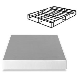 9 Inch Metal Smart Box Spring - Quick Assembly, Mattress Foundation, Strong Metal Frame, Easy Assembly, Queen