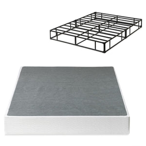 9 Inch Metal Smart Box Spring - Quick Assembly, Mattress Foundation, Strong Metal Frame, Easy Assembly, Queen