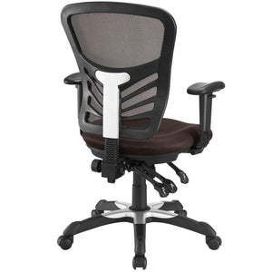 Modway EEI-757-BLK Articulate Ergonomic Mesh Office Chair in Black