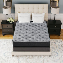 Signature Design by Ashley Queen Size Chime 12 Inch Medium Firm Hybrid Mattress with Cooling Gel Memory Foam for Pressure Relief