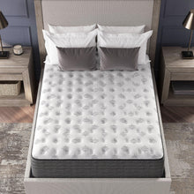 Signature Design by Ashley Queen Size Chime 12 Inch Medium Firm Hybrid Mattress with Cooling Gel Memory Foam for Pressure Relief