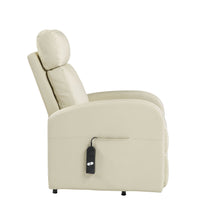 Ricardo Recliner w/Power Lift, Beige PU